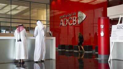 ADCB's net income rose to Dh1.2 billion in the third quarter from Dh1.01bn in the corresponding period last year. Mona Al Marzooqi / The National