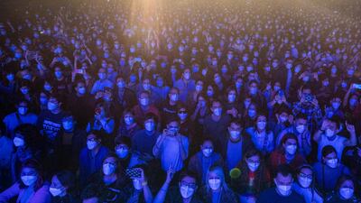 Tickets cost between $27 and $33 and included the price of the Covid-19 test and a high-quality face mask. AP Photo