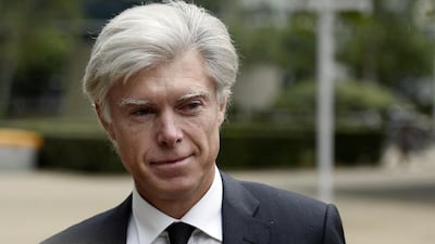 Arnaud Breulliac, Total’s president of exploration and production, xxxx. Stephane de Sakutin / AFP