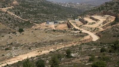 A petrol station and roadworks in Rawabi. “We deserve some relaxation and happiness ... we have been dealt a terrible deal, dozens and dozens of years. We deserve better.”