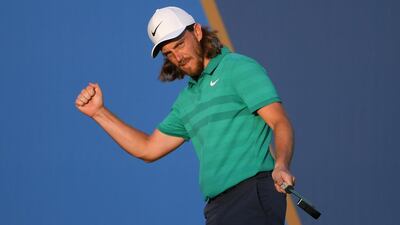 Tommy Fleetwood is chasing an unlikely bid to be crowned European Tour's No 1 player. Getty Images