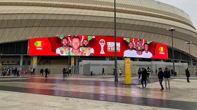 The Grand Stade de Tanger, venue for the Afcon quarter-final between Senegal and Mali. Andy Mitten for The National