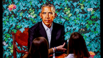 The portraits were viewed by thousands of people during their multi-city tour. EPA