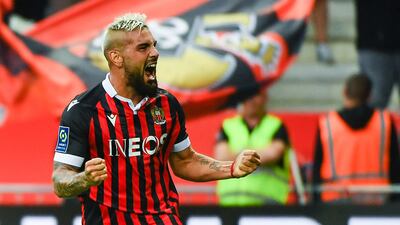 5) Andy Delort (Montpellier, Nice) 18 goals in 35 games. AFP