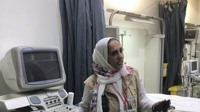 Mina Emergency Hospital is one of the largest hospitals of the holy sites to receive pilgrims. Balquees Basalom / The National