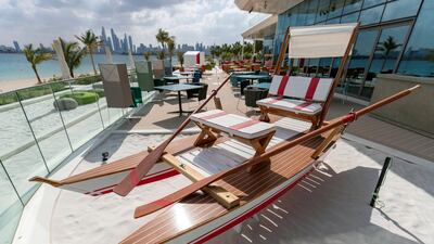 Beachside vibes at Torno Subito. Chris Whiteoak / The National