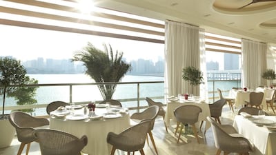 Cafe Melano at Four Seasons Hotel Abu Dhabi at Al Maryah Island. Courtesy Four Seasons Abu DhabiIsland)
