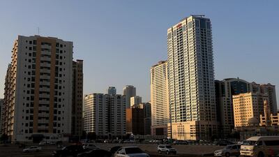 Apartments in Al Nahda, Sharjah, where parents say they are taking extra precautions to prevent the kind of tragedies that have recently struck residents of the emirate. Satish Kumar / The National
