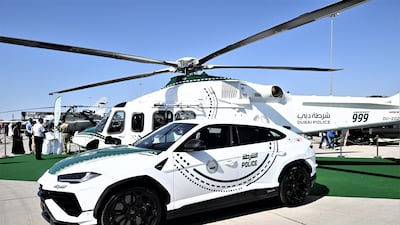 Dubai Police have added a Lamborghini Urus Performante to their impressive fleet of high-end patrol cars. Photo: Dubai Police