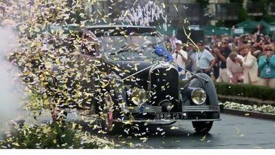 A 1934 Voisin C-25 Aerodyne is named Best of Show for the 2011 Concours d'Elegance. David Royal / AP / Monterey County Herald