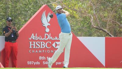 World No 3 Dustin Johnson is preparing for his first tournament in the Middle East. Andrew Redington / Getty Images