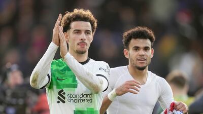 (On for Szoboszlai 74’) Came on just before sending off and helped Liverpool launch late fightback. AP