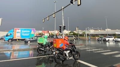 Unstable weather is expected across the UAE until at least Thursday. Photo: Antonie Robertson / The National