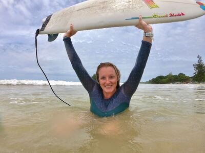 Paula Jacobson quit her job as senior director of people and culture at a UAE beauty brand in May this year because she wanted flexibility in terms of working hours. Photo: Paula Jacobson