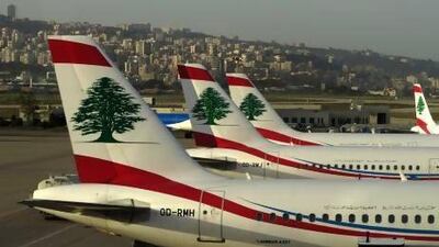 The in-flight reading material on Middle East Airlines does not do justice to the carrier, writes Michael Karam. Patrick Baz / AFP