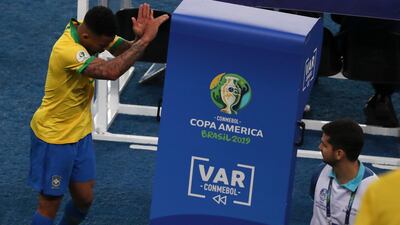 His next target is the VAR stand. AP Photo