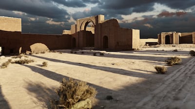 Hatra, an ancient city in the present-day eastern Nineveh Governorate in northern Iraq