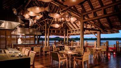 Tapasake is Spanish tapas meets Pan Asian. One&Only Le Saint Geran