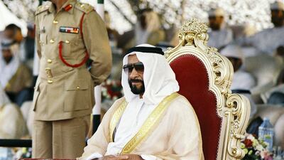 Next year's Year of Zayed will mark 100 years since the birth of the late UAE Founding Father Sheikh Zayed. Courtesy Al Ittihad