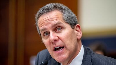 Federal Reserve vice chairman for supervision Michael Barr said there was 'the risk of a dispute over the position'. AP