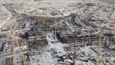 The Midfield Terminal will have total floor area exceeding the Pentagon. Courtesy Abu Dhabi Airports