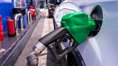The cost of fuel in the Emirates has been tied to the global oil market since 2015. Victor Besa / The National