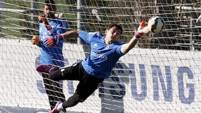 Real Madrid and Iker Casillas enter the second leg of their last 16 Champions League tie against Schalke with a two-goal advantage. Kiko Huesca / EPA