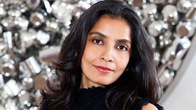 The art collector Amrita Jhaveri. Courtesy Sotheby's