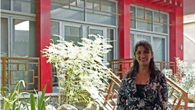 Triptta Neb of Qiyada, who trains people to optimise their potentials, says illegal copycats in the UAE pose threats. Jeffrey E Biteng / The National