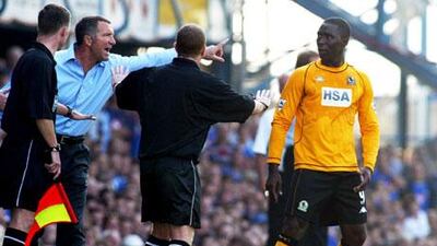 At Blackburn, Andrew Cole, right, could not get along with Graeme Souness, the manager, but he still gave his best at training.