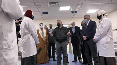 The hospital was set up after Sheikh Mohamed bin Zayed, the Crown Prince of Abu Dhabi and Deputy Supreme Commander of the Armed Forces gave a generous donation.