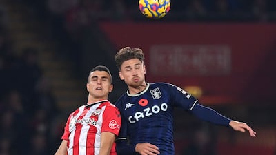 Matt Cash: 5 - Cash had a tough evening, often isolated and defending in a two v one situation on his flank. AFP