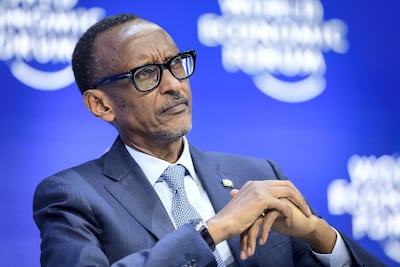 Paul Kagame, the Rwandan president. AFP
