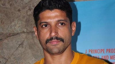 Farhan Akhtar. AFP PHOTO