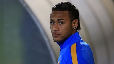 Barcelona's Brazilian star Neymar has been called on January 1, 2016 to give evidence by Spain's national court on February 2 for alleged fraud surrounding his transfer to Barcelona in 2013. AFP PHOTO/ PAU BARRENA