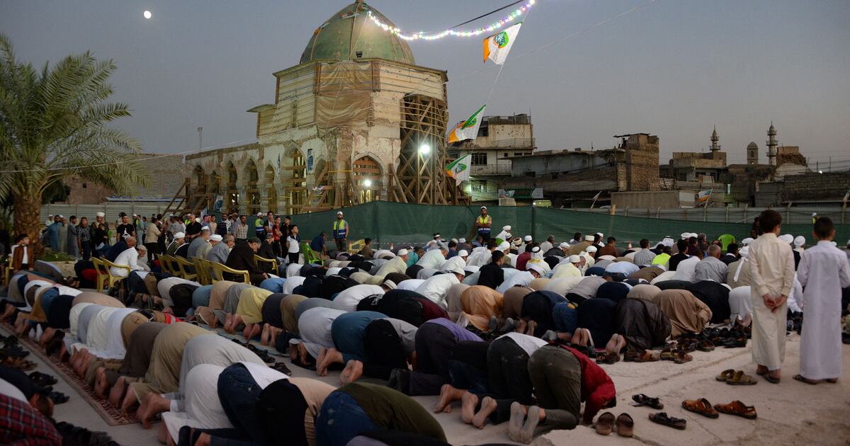 Muhammad Iraq Iraqis celebrate Prophet Muhammed's Birthday in Mosul | The National