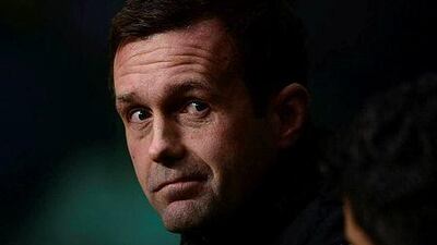 Under manager Ronny Deila, Celtic have won seven domestic matches in a row to move top of the Premiership for the first time while securing a place in the semi-finals of the League Cup. (Photo by Mark Runnacles/Getty Images)