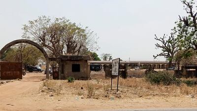 The Government Science College where gunmen kidnapped 42 people, in Kagara. Security forces attempted to track down the kidnappers in the aftermath. EPA