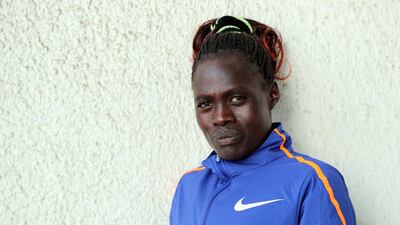 Vivian Kiplagat will make her race debut at the Adnoc Abu Dhabi Marathon on Friday. Chris Whiteoak / The National