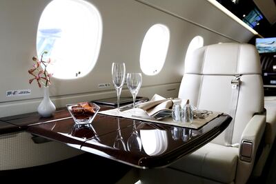 Aurae Lifestyle can cater tailored meals on a private jet. Photo by SeongJoon Cho / Bloomberg