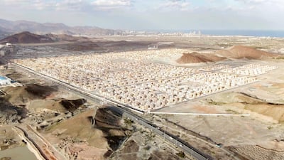 Mohamed bin Zayed City in Fujairah comprises 1,100 villas.