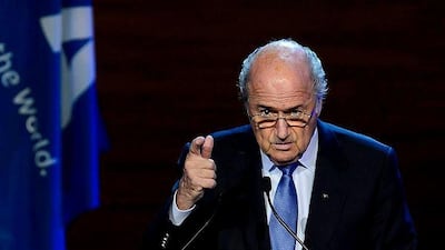 Fifa president Sepp Blatter has seen through a fourth term amid lot of controversies but has indicated he will contest again. Fabrice Coffrini / AFP