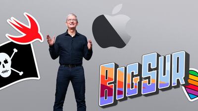 Apple CEO Tim Cook during the keynote address at the 2020 Apple Worldwide Developers Conference (WWDC) at Steve Jobs Theater in Cupertino, California, USA. WWDC, in its 31st year and held virtually for the first time, runs through June 26. EPA