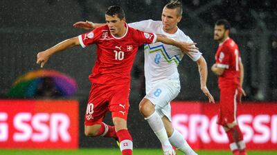 Granit Xhaka moved to Arsenal prior to Euro 2016, where he excelled for Switzerland. Sebastien Bozon / AFP