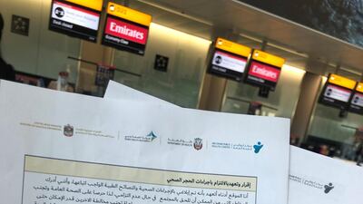 Medical and travel history documents must be submitted ahead of travel. Courtesy: Marianne Bagui