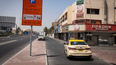 Public parking charges will be lifted during the Eid Al Etihad holiday. Antonie Robertson / The National