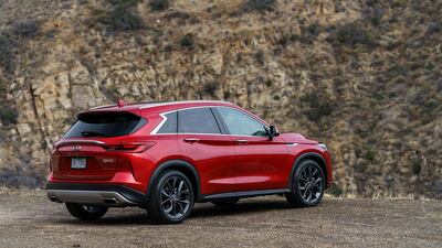 The QX50 accelerates from 0-to-100kph in 6.3 seconds. Infiniti