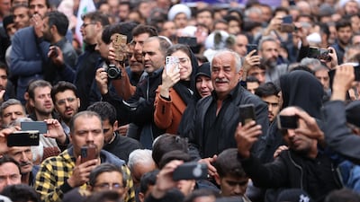 Mr Raisi was travelling to Tabriz when the helicopter crashed in heavy fog, near the village of Tavil. AFP