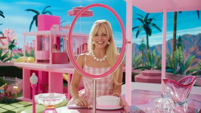 Margot Robbie in a scene from Barbie. Photo: Warner Bros Pictures