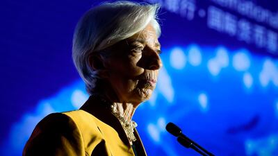 Managing director of the IMF Christine Lagarde. The fund has an interesting relationship with Argentine. Wang Zhao/AFP
